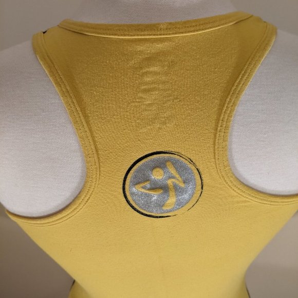 Zumba Black and Yellow top. Medium Size - Picture 10 of 16